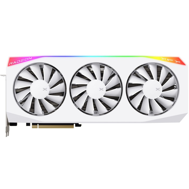 VGA XFX Mercury AMD Radeon RX 9070 XT OC 16GB GDDR6, Magnetic Air Edition RGB, White (pošk. obal)