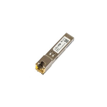 MikroTik SFP konvertor na metaliku 10/100/1000M, RJ-45, až 100m