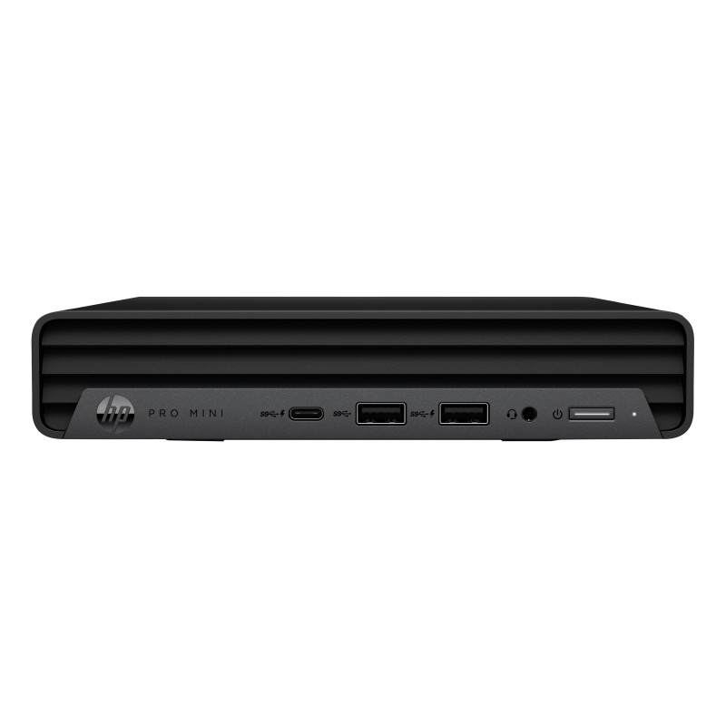 HP Pro Mini 400 G9, i3-14100T, Intel HD, 1x8 GB DDR4, SSD 512 GB, W11Pro, 3-3-3