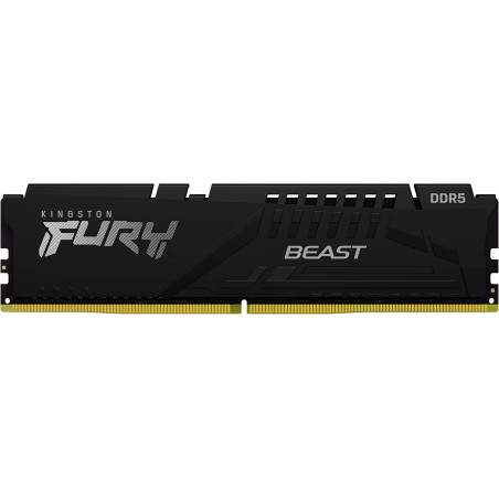 KINGSTON DIMM DDR5 128GB (Kit of 4) 5600MT/s CL40 FURY Beast Black XMP