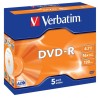 Verbatim DVD-R, DataLife PLUS, 43518, 4.7GB, 16x, jewel box, 1 KUS, Scratch Resistant, 12cm, General, Advanced Azo+, Matte