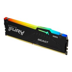 Kingston FURY Beast/DDR5/128GB/5600MHz/CL40/4x32GB/RGB/Black