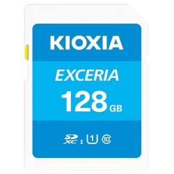 Kioxia Paměťová karta Exceria (N203), 128GB, SDXC, LNEX1L128GG4, UHS-I U1 (Class 10), DOPRODEJ