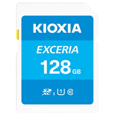Kioxia Paměťová karta Exceria (N203), 128GB, SDXC, LNEX1L128GG4, UHS-I U1 (Class 10), DOPRODEJ