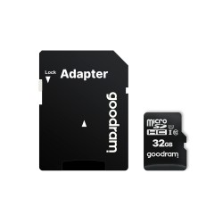 GOODRAM MicroSDHC karta 32GB M1AA, UHS-I Class 10, U1 + adaptér