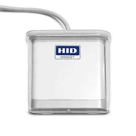 Omnikey čtečka USB 2.0, R50220318-CR, čipové karty, externí, bílá, konektor USB