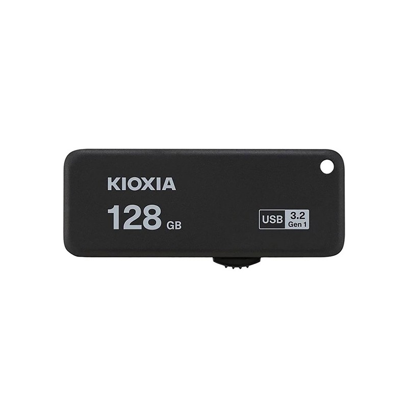 Kioxia USB flash disk, USB 3.0, 128GB, Yamabiko U365, Yamabiko U365, černý, LU365K128GG4