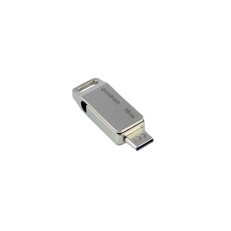 GOODRAM Flash Disk 16GB ODA3, USB 3.2, stříbrná