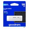 GOODRAM Flash Disk 16GB UME2, USB 2.0, bílá