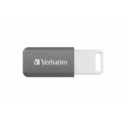 VERBATIM Flash Disk 128GB DataBar USB 2.0 Drive, šedá