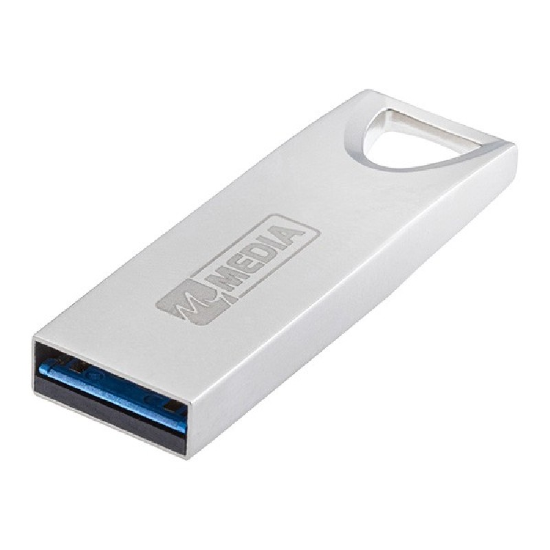 MyMedia My Alu USB 3.2 Gen 1, USB 3.2 Gen 1, 128GB, stříbrný, 69278, USB 3.2