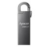 Apacer USB flash disk, USB 3.0, 32GB, AH15A, stříbrný, AP32GAH15AA-1, USB A, s karabinkou, DOPRODEJ