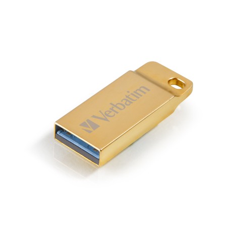 VERBATIM Flash Disk 16GB Metal Executive, USB 3.0, zlatá, kovová