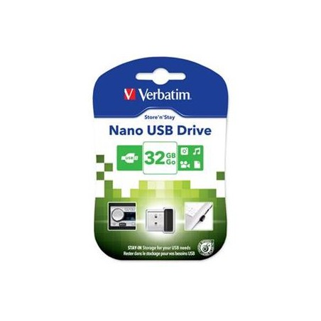 VERBATIM Flash Disk 32GB Store 'n' Stay Nano