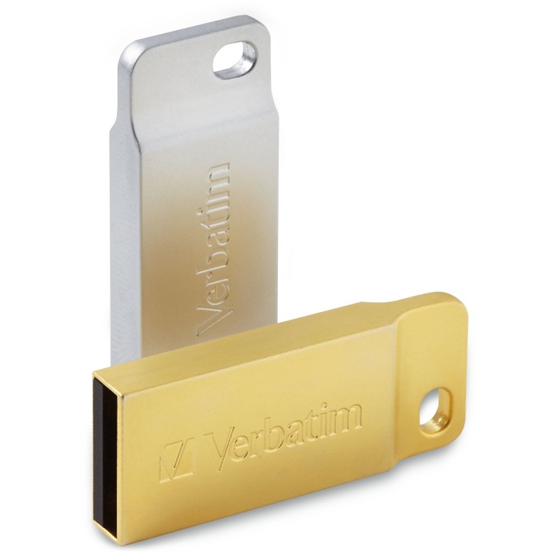 VERBATIM Flash Disk 32GB Metal Executive, USB 3.0, zlatá