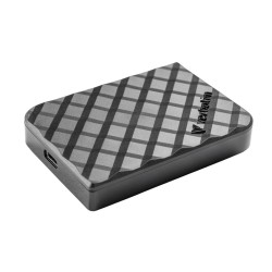 SSD Externí Verbatim Store ,n ,Go Mini Diamond, 32025, 1000GB, černá, USB C, 1TB