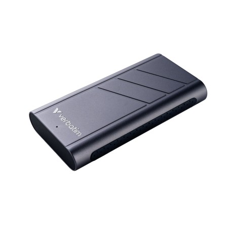 SSD Externí Verbatim TurboMetal SSD, 32022, 2000GB, Nero Backup, Stříbrná, obsahuje USB C, M.2, USB C, 2TB