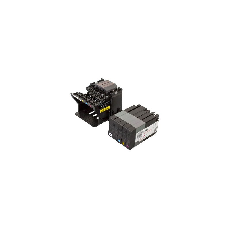 HP originální printhead replacement kit CR324A, CR322A, CR323A, CM751-60126, obsahuje inkousty, sada pro výměnu tiskové hlavy