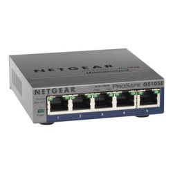 NETGEAR 5xGb Plus Switch,web monit.GS105E