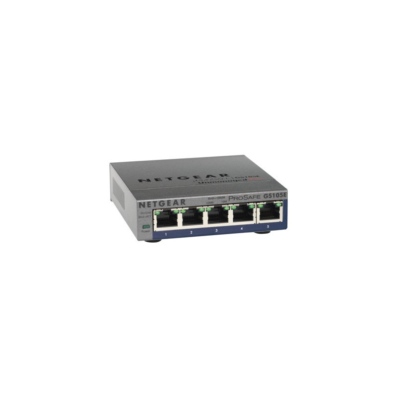 NETGEAR 5xGb Plus Switch,web monit.GS105E