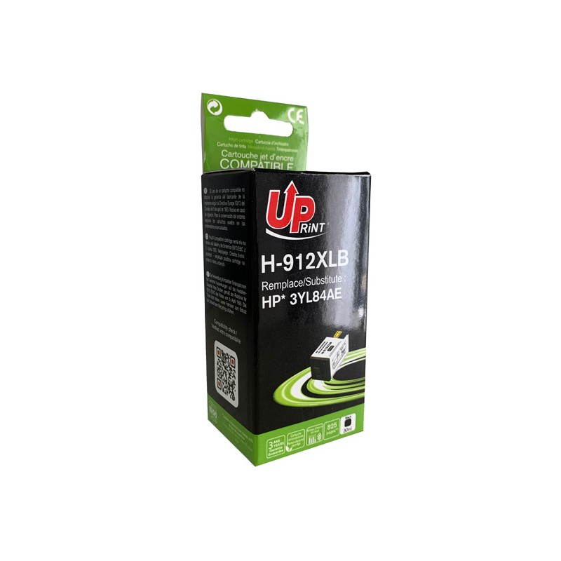 UPrint kompatibilní ink s 3YL84AE, HP 912XL, black, 825str.