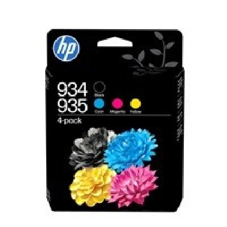 HP 934 Black/935 CMY Ink Cartridge 4-Pack (400 / 400 / 400 / 400 pages)
