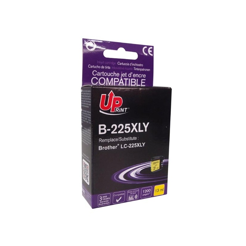 UPrint kompatibilní ink s LC-225XLY, B-225XLY, yellow, 1200str., 13ml