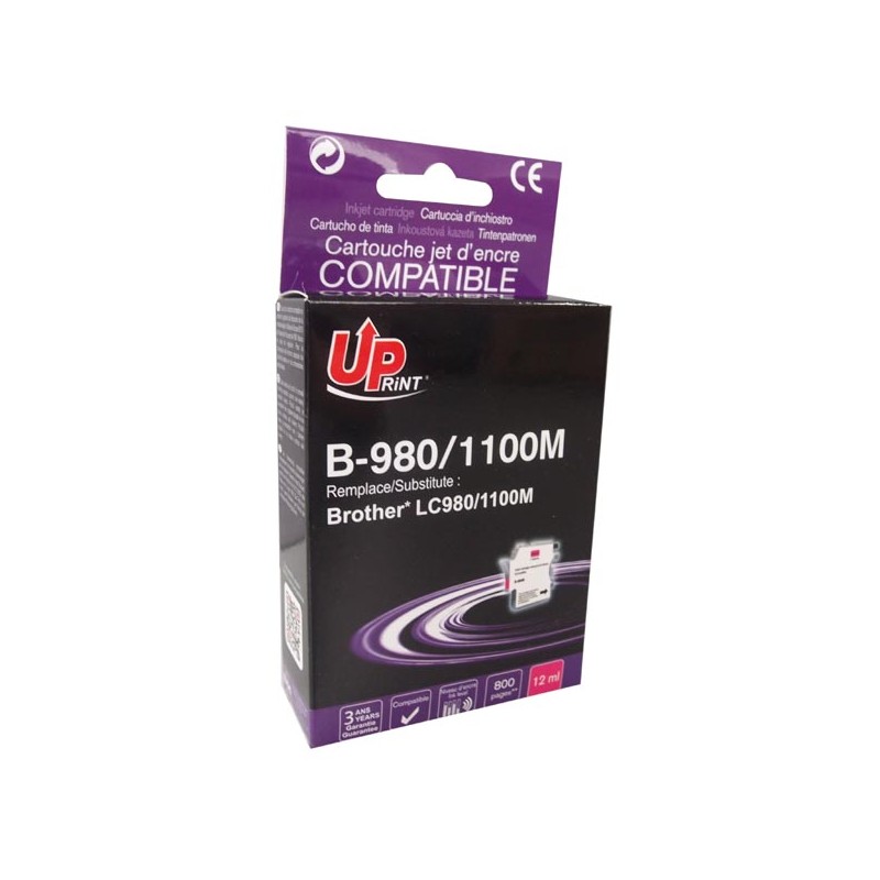 UPrint kompatibilní ink s LC-980M, B-980M, magenta, 12ml
