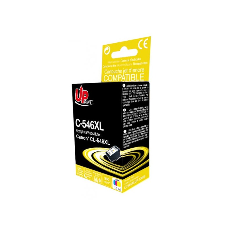 UPrint kompatibilní ink s CL-546XL, C-546XL, colour, 360str., 15ml