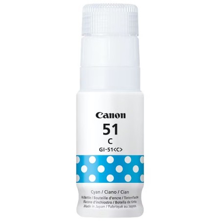 Canon BJ INK GI-51 C EUR (Cyan Ink Bottle)