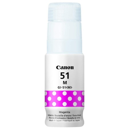 Canon CARTRIDGE GI-51 M purpurová pro PIXMA G1520, G2520, G2560, G3520, G3560 (7700 str.)