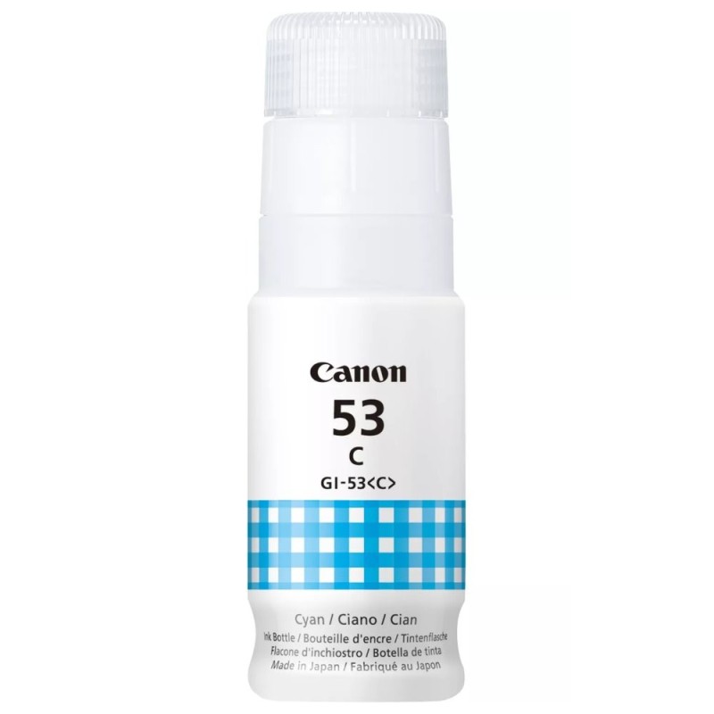 Canon originální ink GI-53 C, 4673C001, cyan, 3700str.