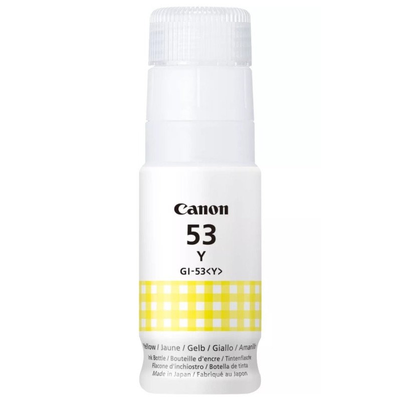 Canon originální ink GI-53 Y, 4690C001, yellow, 3700str.