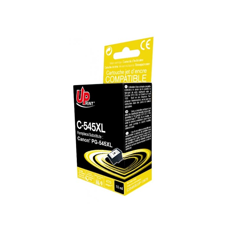 UPrint kompatibilní ink s PG-545XL, C-545XL, black, 470str., 18ml