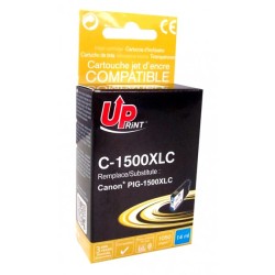 UPrint kompatibilní ink s PGI 1500XL, C-1500XLC, cyan, 1050str., 14ml, high capacity