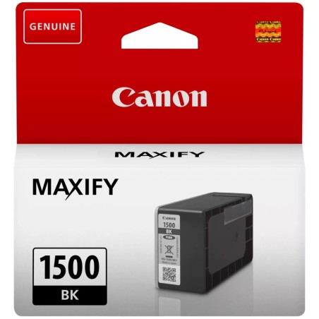Canon CARTRIDGE PGI-1500 BK černá pro MAXIFY MB2050, MB215x, MB2350, MB275x
