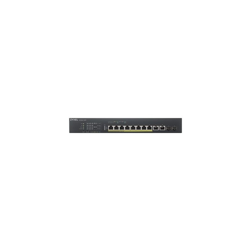 Zyxel XS1930-12HP 8-port Multi-Gigabit Smart Managed PoE Switch with 2 10GbE and 2 SFP+ Uplink, PoE 375W