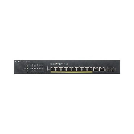Zyxel XS1930-12HP 8-port Multi-Gigabit Smart Managed PoE Switch with 2 10GbE and 2 SFP+ Uplink, PoE 375W