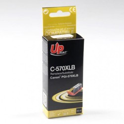 UPrint kompatibilní ink s PGI-570PGBK XL, C-570XLB, black, 700str., 26ml