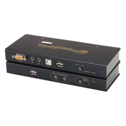 ATEN Extender PC konzole na 250m, USB, audio,flash