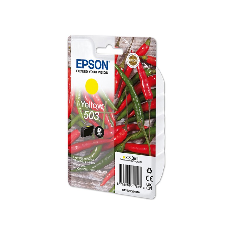 Epson originální ink C13T09Q44010, T09Q440, 503, yellow, 3.3ml