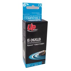 UPrint kompatibilní ink s C13T26214010, T262140, 26XL, E-26XLB, black, 500str., 25ml