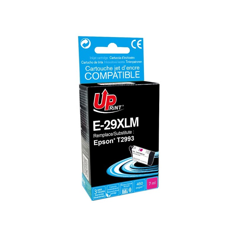 UPrint kompatibilní ink s C13T29934010, T29XL, E-29XLM, magenta, 450str., 7ml