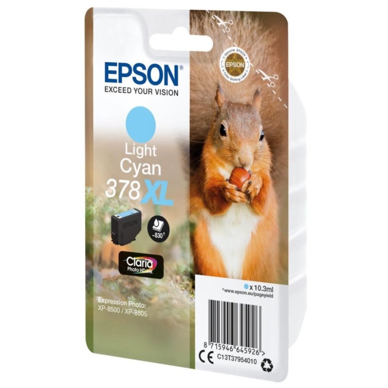 Epson originální ink C13T37954010, light cyan, 10.3ml