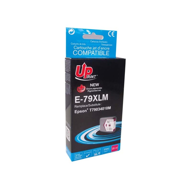 UPrint kompatibilní ink s C13T79034010, 79XL, XL, E-79XLM, magenta, 2000str., 25ml, 1ks