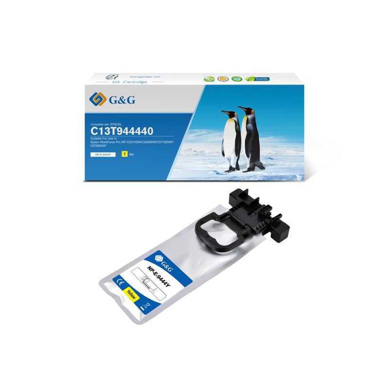 G&G kompatibilní ink s C13T944440, NP-E-9444Y, yellow, 3000str.