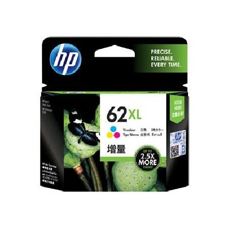 HP 62XL High Yield Tri-color Original Ink Cartridge (415 pages)