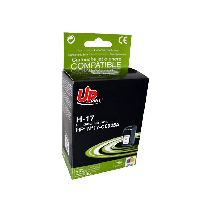 UPrint kompatibilní ink s C6625AE, HP 17, H-17CL, color, 40ml