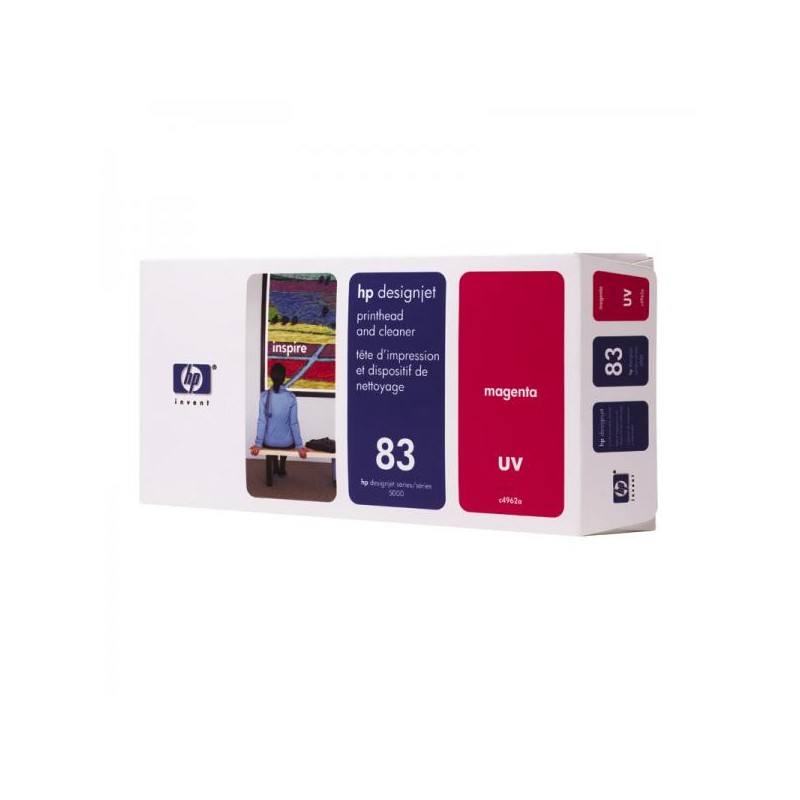 HP originální tisková hlava C4962A, HP 83, magenta, DOPRODEJ