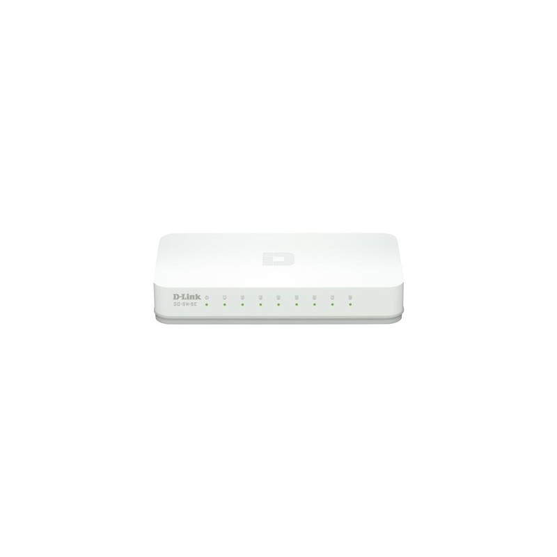 D-Link GO-SW-8E 8-Port 10/100 Desktop Switch